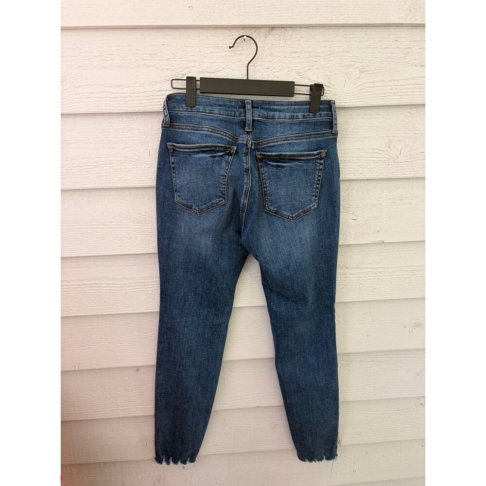 Silver Jeans Co Suki Skinny Jeans W27 L29 Mid Rise Distressed Raw Hem Stretch - Picture 7 of 7